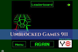 Unblocked Games 911 – Instant Access to Top Free Online Games!